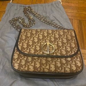 Christian Dior Vintage 23years old  luxury shoulder bag.